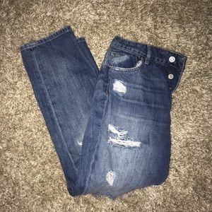 dark washed mom jeans high quality pacsun